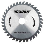 RAIDER Δίσκος κοπής ξύλου Φ30/Φ250/48Δόντια 163116