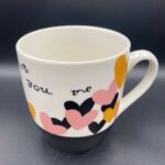 ΜΠΟΜΠΟΝΙΕΡΑ ΚΕΡΑΜΙΚΗ ΚΟΥΠΑ JUST YOU & ME    Φ7Χ8,5cm