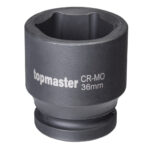 TOP MASTER Καρυδάκι αέρος εξάγωνο με καρέ υποδοχής 3/4" 22ΜΜ μήκους 52MM 330690