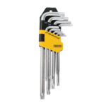 TOP MASTER Torx σετ 9τεμ CR-V πλαστική θήκη μεσαίο μέγεθος 390123