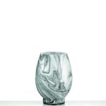 ΓΥΑΛΙΝΟ MARBLE ΒΑΖΟ Φ15Χ20Υ
