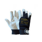 TOP MASTER Γάντια δερματοπάνινα VELCRO PG01 N-11 558107
