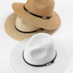 ΚΑΠΕΛΟ ΨΑΘΙΝΟ PANAMA HAT ΜΕ ΜΑΥΡΗ ΛΕΠΤΗ ΖΩΝΗ 3 ΧΡΩΜΑΤΩΝ