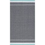 ΠΕΤΣΕΤΑ ΠΑΡΑΛΙΑΣ ΒΑΜΒΑΚΕΡΗ FOUTA NAVY 90X180cm