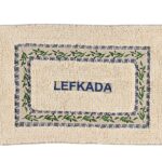 ΧΑΛΑΚΙ ΜΠΑΝΙΟΥ ΜΕ ΚΛΑΔΙΑ ΕΛΙΑΣ ''LEFKADA'' 40X60cm