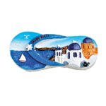 ΜΑΓΝΗΤΑΚΙ ΣΑΓΙΟΝΑΡΑ ΕΛΛΗΝΙΚΟ ΝΗΣΙ ''GREECE'' 4x9cm