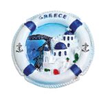 ΜΑΓΝΗΤΑΚΙ ΣΩΣΙΒΙΟ ΕΛΛΗΝΙΚΟ ΝΗΣΙ ''GREECE'' Φ7cm