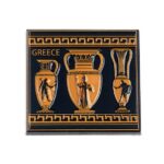 ΜΑΓΝΗΤΑΚΙ ΜΕ ΕΙΔΗ ΑΓΓΕΙΩΝ ''GREECE'' 6.5x6.5cm
