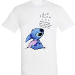 T-shirt Λευκή Φιγουρα S Moon