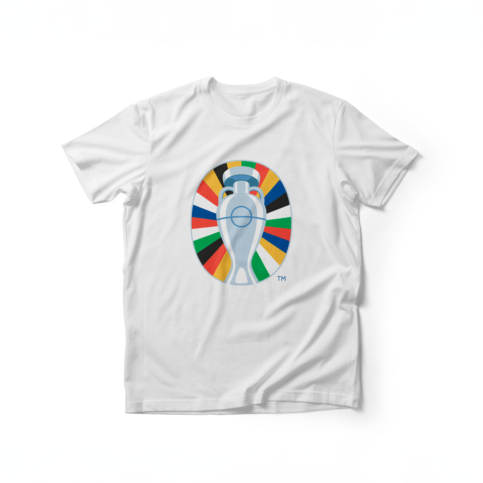 100000041987 T-shirt Λευκό EURO 2024 Germany CUP OEM - Image 1