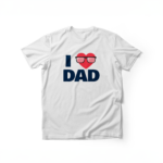 Κοντομάνικο T-Shirt I LOVE DAD