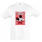 Παιδικό λευκό T-shirt Mickey Mouse lines ΟΕΜ