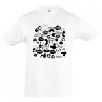 Παιδικό λευκό T-shirt Mickey Mouse Gosh ΟΕΜ