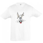 Παιδικό λευκό T-shirt Bugs Bunny Whats Up Doc! ΟΕΜ