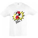 Παιδικό λευκό T-shirt Minnie Yupii ΟΕΜ