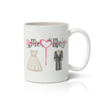 Κούπα Mr.&Mrs heart