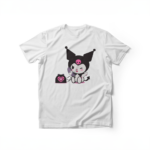 T-shirt Anime λευκό