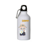 Μπουκάλι με μαύρο καπάκι 600ml Λα Τερας 14