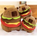 European mink burger capybara (20CM)