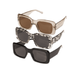 Γυαλιά ηλίου γυναικεία, polarized, 3 ass. (6x μαύρο, 3x μάρμαρο, 3x διαφανές)
