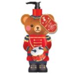 BEAR NUTCRACKER tinted brown bottle with opaque paint 500ml 9.3*8.8*19.5 cm
