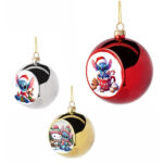Χριστουγεννιάτικες μπάλες X-MAS με φωτογραφίες Φιγούρα S