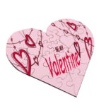 ΠΑΖΛ ΚΑΡΔΙΑ Valentine 26 ΞΥΛΙΝΟ 23 ΚΟΜΜΆΤΙΑ 17Χ17