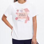 T-shirt Will you be my Valentine - Image 2