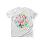 T-shirt I Love Flamingo 3
