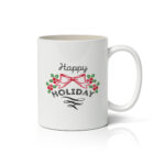 Κούπα “Happy Holiday”, Κεραμική, 330 ml