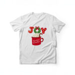 T-Shirt “JOY”, 100% Βαμβάκι, Μεγέθη: S-M-L-XL