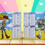 Κούπα η ιστορία των παιχνιδιών (Toy Story) Woody και Buzz OEM με προπαίδεια.