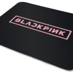 Mouse Pad Black Pink OEM
