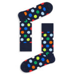 Κάλτσα Unisex με Σχέδιο Colorful Polka