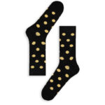Κάλτσα Unisex με Σχέδιο Yellow Dots