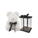 Rose Bear 25cm Λευκό