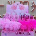 Στυλό φλαμίγκο με γκλίτερ και Τούλι