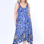 Γυναικείο Φόρεμα Blue Leopard