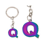 Μπρελόκ Rainbow Letter Q