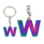 Μπρελόκ Rainbow Letter W