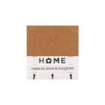 Ξύλινη Κρεμάστρα Home runs on love and laughter 34 x 35 cm
