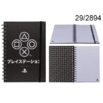 Τετράδιο Σπιράλ Α5 Playstation, Ριγέ 80 Φύλλων, 20.5 x 15.5 cm