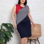 Γυναικείο Φορεματάκι Red Shoulder
