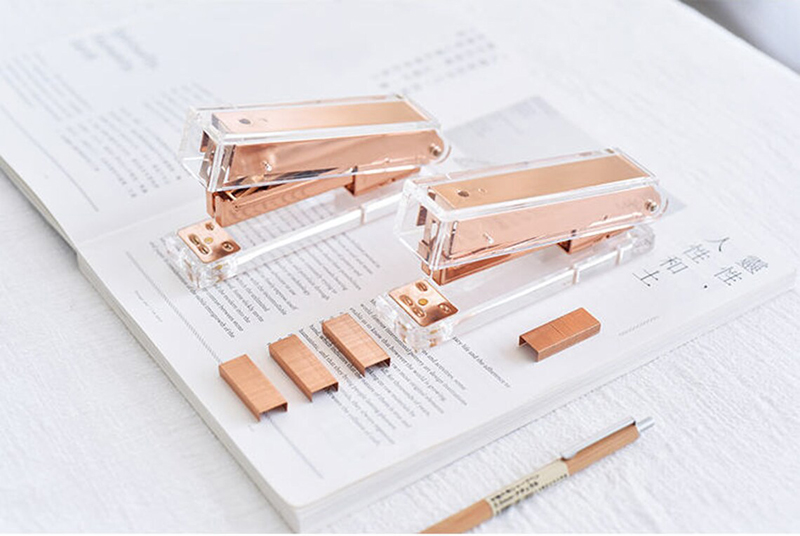 5902277315083 Ανταλλακτικά Συρραπτικού Rose Gold 12τεμ/display - Image 1