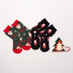 Κάλτσα Γυναικεία με Σχέδιο Xmas 2 τμχ pack 5