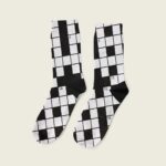 Κάλτσα Unisex Digital Crossword Puzzle