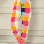Γυναικείο Fleece Παντελόνι Πιζάμας Squares