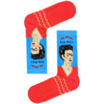 Κάλτσα Unisex με Σχέδιο Blue Frida Kahlo