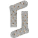 Κάλτσα Unisex με Σχέδιο Grey Rabbit