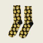 Κάλτσα Unisex Digital Yellow Faces
